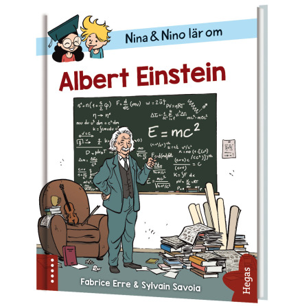 Nina och Nino lr om Albert Einstein