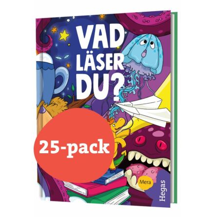 Vad lser du? ? Lsdagbok (25-pack)