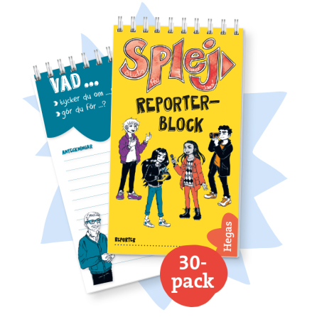 SPLEJ - Reporterblock (30-pack)