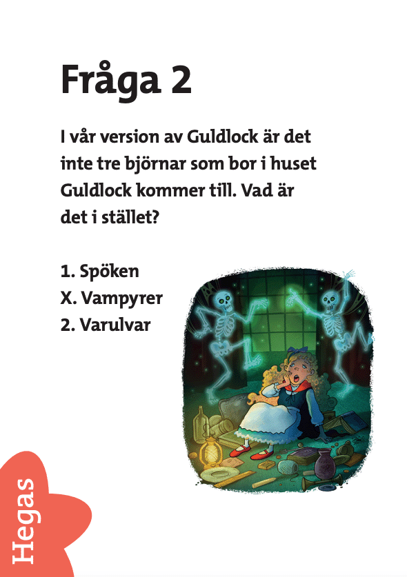 Fråga 2 lilla skräckbiblioteket