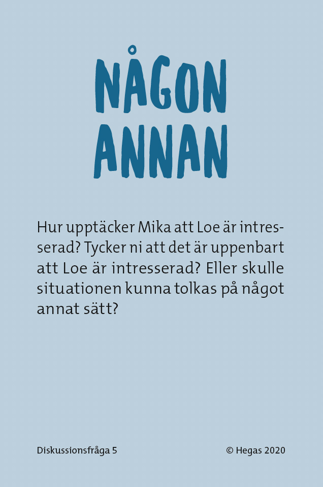 Någon annan exempelkort